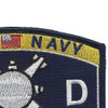 Navy Rating Explosives Ordnance Disposal Patch | Upper Right Quadrant