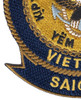 NAVSUPPACT Vietnam Saigon Patch | Lower Left Quadrant