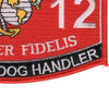 5812 Working Dog Handler MOS Patch | Lower Right Quadrant