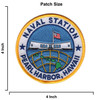Naval Station Pearl Harbor Hawaii Patch - Version A