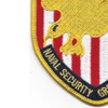 Naval Security Group Activity Azores Patch | Lower Left Quadrant