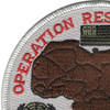 Operation Restore Hope Patch | Upper Left Quadrant