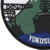 Naval Base Yokosuka Japan Patch - Sun Rays | Lower Left Quadrant