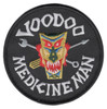 F-101 Voodoo patch, McDonnell F-101, Voodoo medicine man, USAF maintainer patch, Air Defense Command patch, Cold War interceptor patch, RF-101C patch, TAC patch, crew chief patch, military embroidered patch, morale patch, iron on military patch, USAF morale patch, fighter interceptor patch, Cold War military patch, Voodoo fighter patch, aircraft maintainer patch
