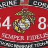 Marine MOS 6484 Electronic Warfare Tech-EA-6B Patch | Center Detail