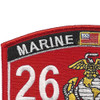 Marine MOS 2621 Manual Morse Intercept Operator Patch | Upper Left Quadrant