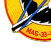 MAG-33 Marine Aircraft Group Three Three Patch | Lower Left Quadrant