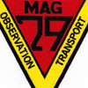 MAG-29  Aircraft Group Patch Attack Observation Transport | Center Detail