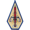 Patch with Phantom profile and electronic warfare symbols, operational blue and gray colors.