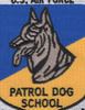 Patrol Dog School Lackland A.F.B. Texas Patch | Center Detail