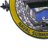 Naval Submarine School Patch | Lower Right Quadrant