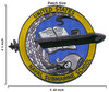 Naval Submarine School Patch  US Navy Undersea Training Command Insignia size: 5.62 x 4.5 inches