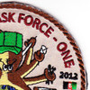 Logistic Task Force One Navelsg OEF 2011-2012 Patch Hook And Loop | Upper Right Quadrant