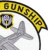 Lockheed AC-130 Gunship Patch AFSOC Flight Engineer | Upper Right Quadrant