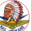 Naval Air Station Spokane Washington Patch Small Version | Center Detail