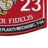 MOS 6123 Helicopter Power Plants Mechanic, T-64 Patch | Lower Right Quadrant