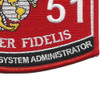 MOS 2651 Special Intelligence System Administrator Patch | Lower Right Quadrant