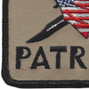 Modern Patriot Pirate Patch Hook & Loop | Lower Left Quadrant