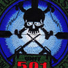 MIUWU-501 Naval Mobile Undersea Warfare Unit Five Zero One Patch | Center Detail