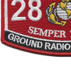 Military Occupational Specialty 2841 Ground Radio Repair Man MOS Patch | Lower Left Quadrant