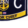ICCS Interior Communications Electrician Senior Chief Petty Officer Patch | Lower Right Quadrant