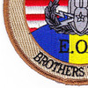 EOD Explosives Ordinance Disposal American Romanian Patch | Lower Left Quadrant