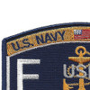 EOC Navy Chief Equipment Operator Patch | Upper Left Quadrant