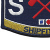 Engineering Rating Shipfitter Patch | Lower Left Quadrant