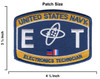 Electronics Technician Patch Size