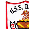 DLG-14 USS Dewey Farragut Class Leader Patch | Upper Left Quadrant