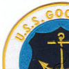 DDR-831 USS Goodrich Patch | Upper Left Quadrant