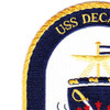 DDG-73 USS Decatur Patch | Upper Left Quadrant