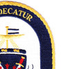 DDG-73 USS Decatur Patch | Upper Right Quadrant