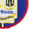 DDG-5 USS Biddle And Nato Crew Patch | Lower Right Quadrant