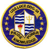 DDG-38 Luce Navy Patch Pride Knowlege Power