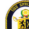 DDG-111 USS Spruance Patch | Upper Left Quadrant