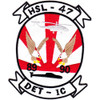 HSL-47 Helicopter Anti-Submarine Squadron Light Patch DET-IC 89-90
