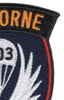 503rd Airborne Infantry Regiment Patch - D Version | Upper Right Quadrant