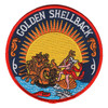 Golden Shellback King Neptune Navy Line Crossing Patch