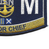 GMCS Senior Chief Gunners Mate Patch | Lower Right Quadrant