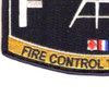 FT-Deck Fire Control Technician Ratings Patch | Lower Left Quadrant