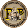 Force Protection Operation Iraqi Freedom Patch