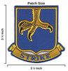 502nd Airborne Infantry Regiment Strike Embroidered Patch size: 3.5 x 3.5 inches