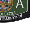 Field Artilleryman 13A MOS Patch | Lower Right Quadrant