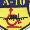 Fairchild A-10 Thunder II Patch | Center Detail