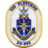 DD-992 USS Fletcher Patch