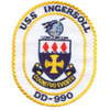 DD-990 USS Ingersoll Patch