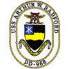 DD-968 USS Arthur W Radford Patch