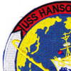 DD-832 USS Hanson Powell Patch | Upper Left Quadrant