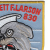 DD-830 USS Everett F Larson Patch | Upper Right Quadrant